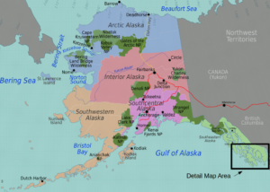 State of Alaska Map